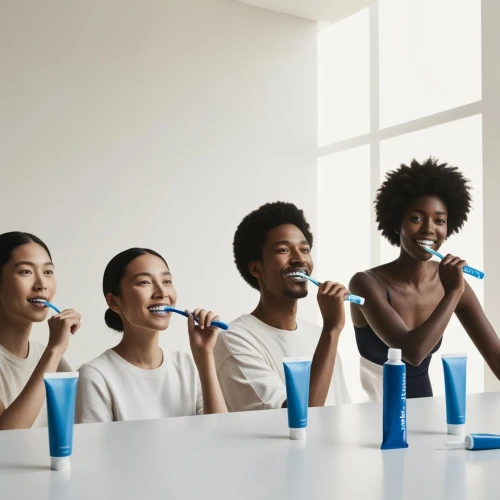 La santé bucco-dentaire commence en se brossant les dents 